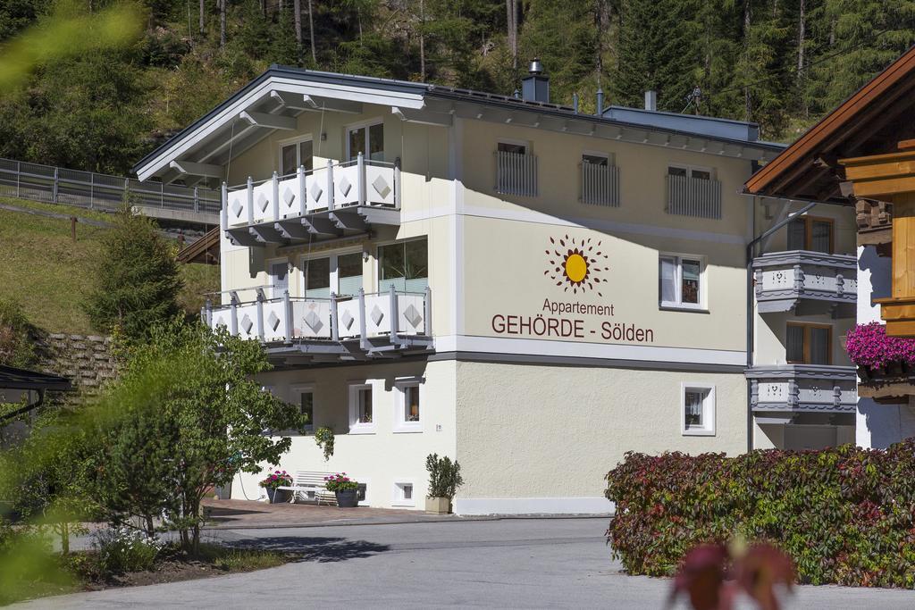 Appartement Gehörde-Sölden Exteriör bild